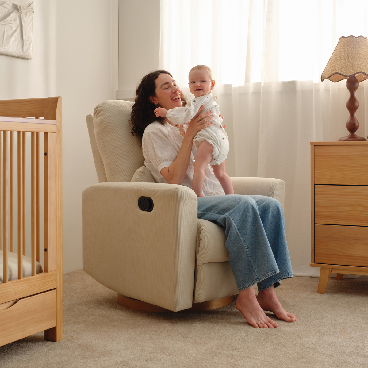 Luca Manual Recliner Glider Chair
