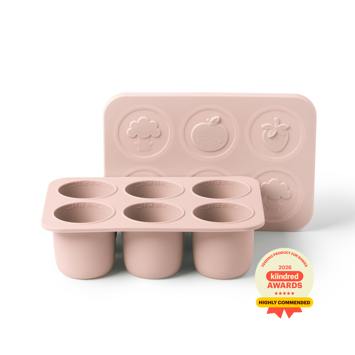 Silicone Food Freezer Tray – Blushberry