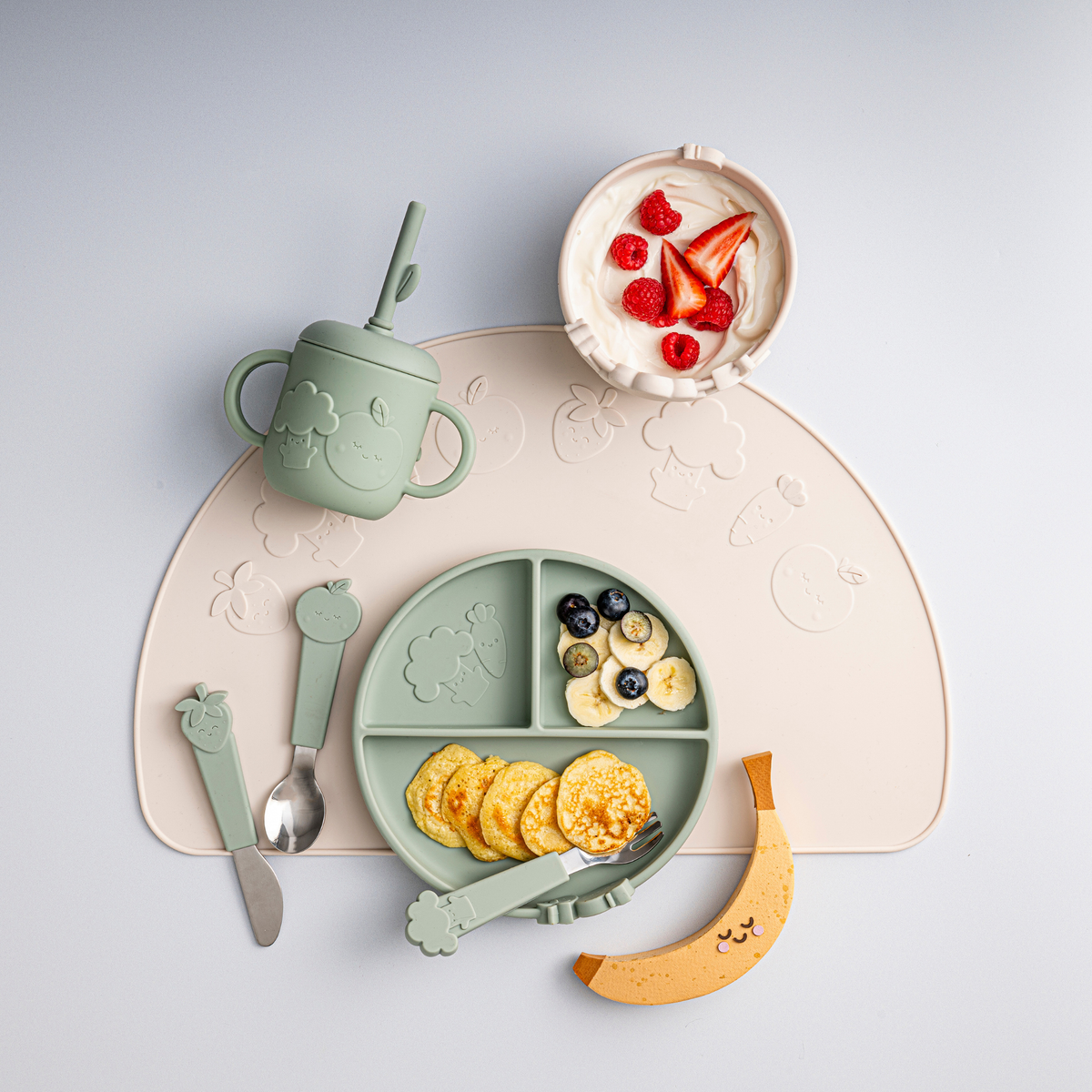 Silicone Placemat - Warm Stone