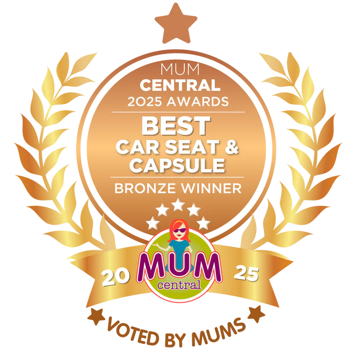 Mum Central 2025 Best Car Seat and Capsule Bronze