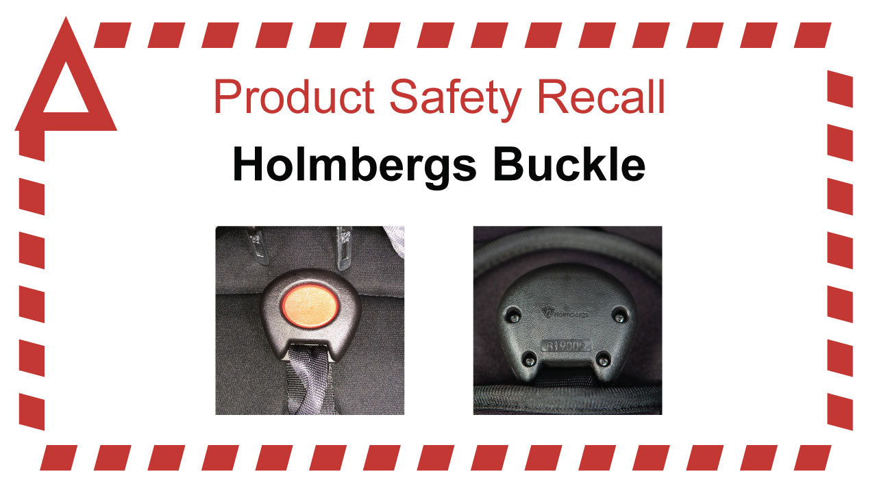 Product Safety Notice - Holmbergs Buckles