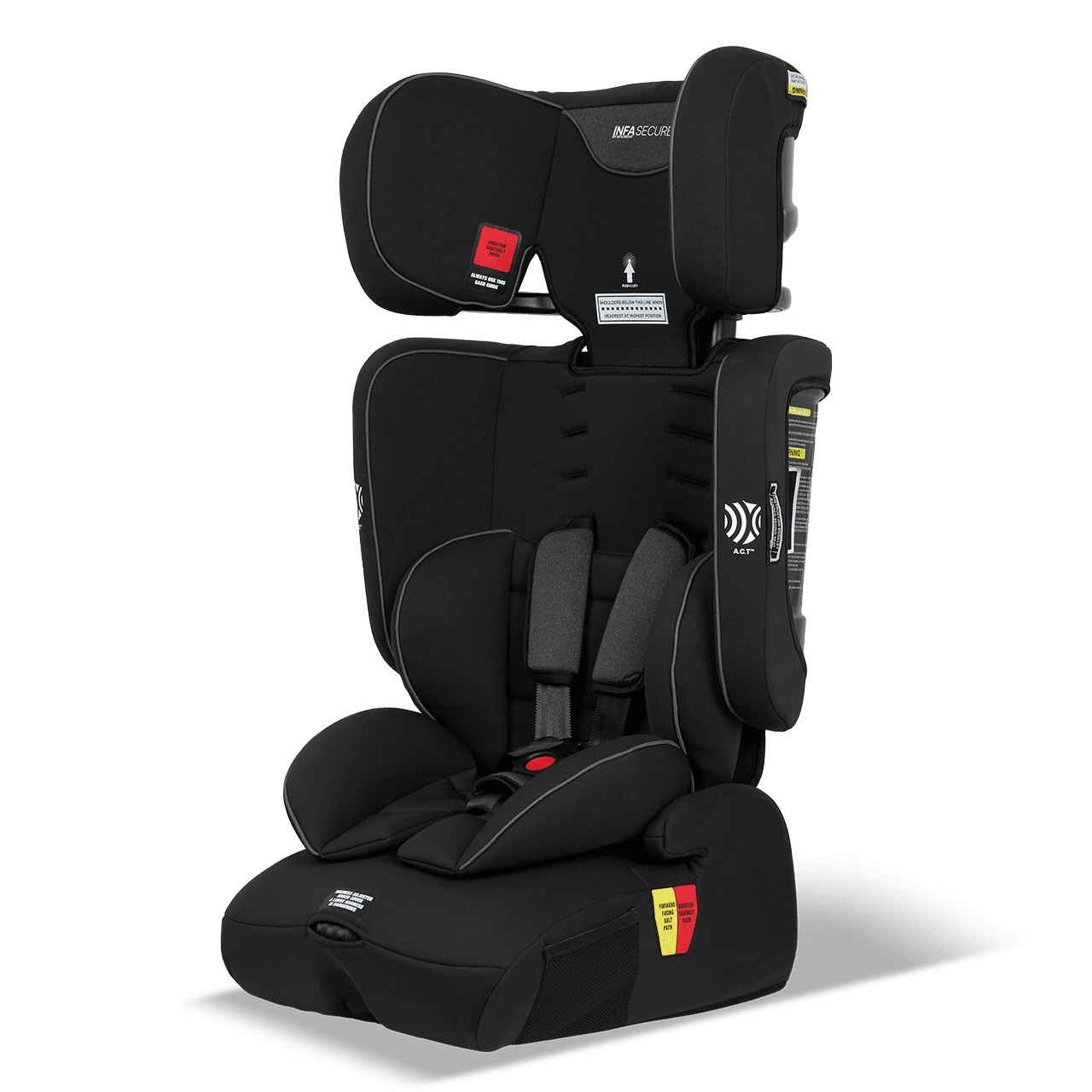 InfaSecure Dash Move Convertible Booster Seat 6m 8y Infa Group
