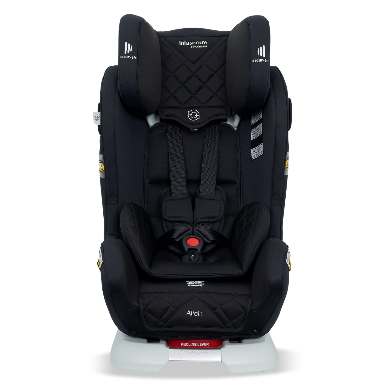 InfaSecure Attain More Convertible Car Seat 0 4 ISOFix Infa Group