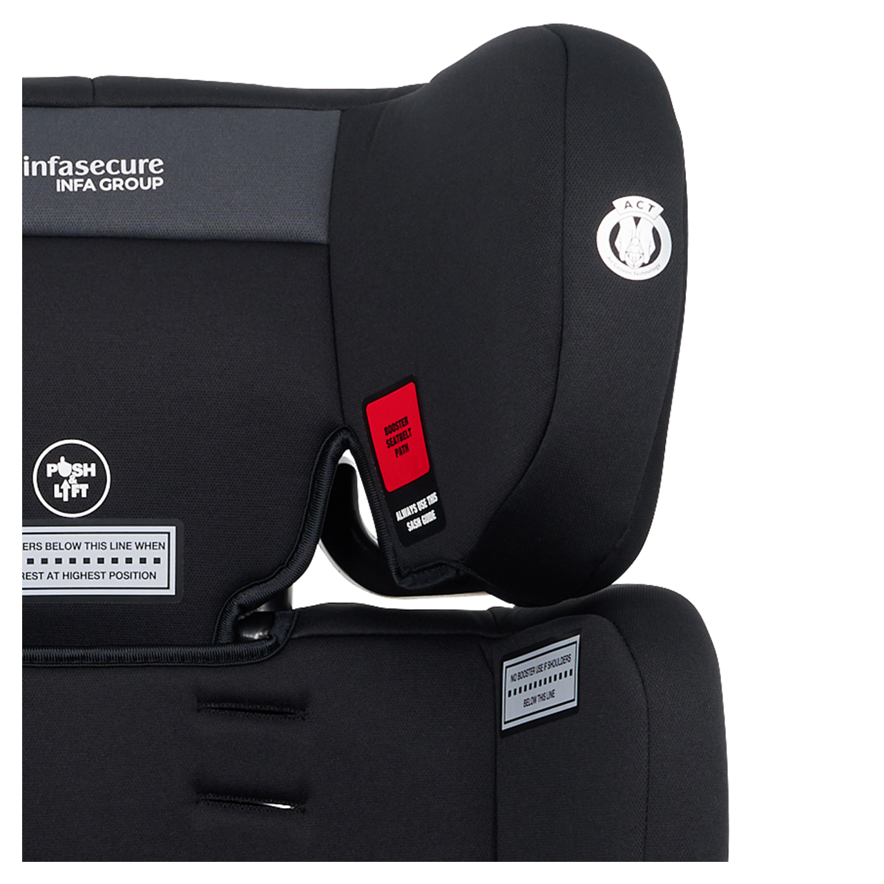 InfaSecure Sprinter Convertible Booster Seat (6m-8y) Infa Group