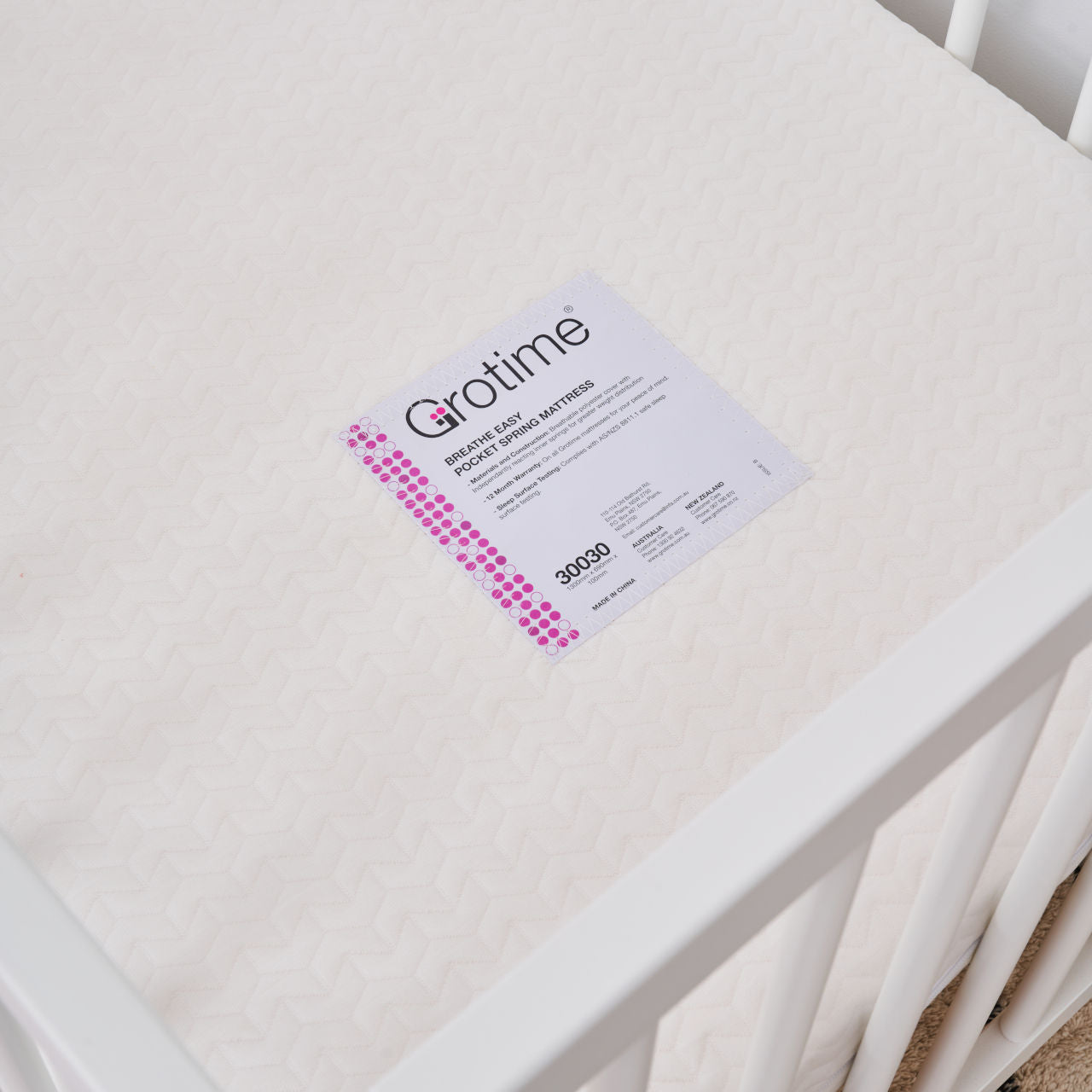 M920S200 - Cot Mattress (Breathe Easy Mattress)