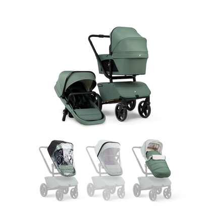 Stroller + Accessories Bundle - Pine