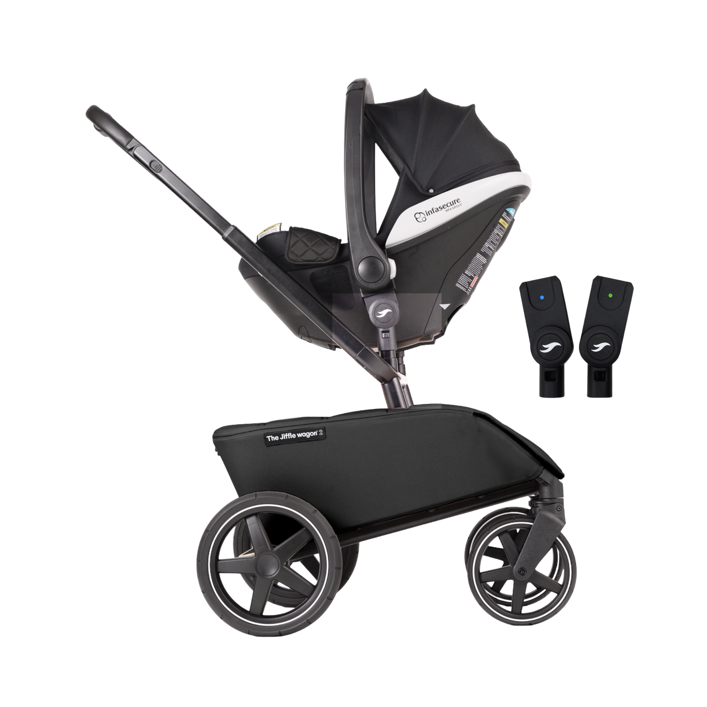 Complete Stroller + Capsule Bundle - Black