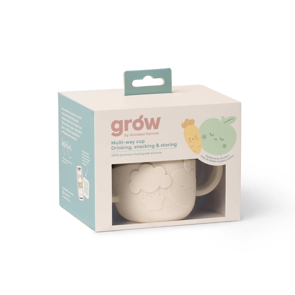Silicone Multi-Way Cup – Warm Stone