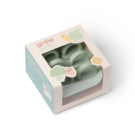Silicone Popsicle Tray - Soft Sage