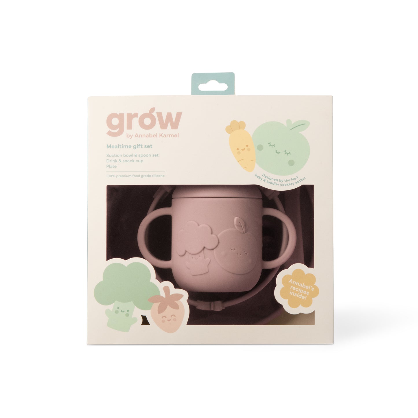 Silicone Mealtime Gift Set – Blushberry