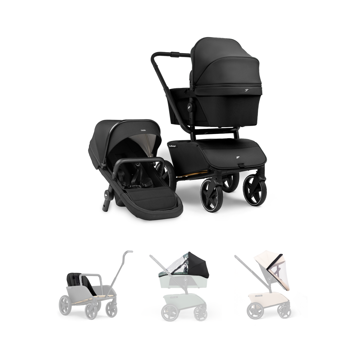 Stroller + Accessories Bundle - Black