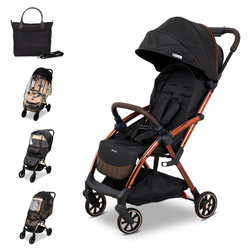 Leclercbaby Weather Bundle (Black Brown)