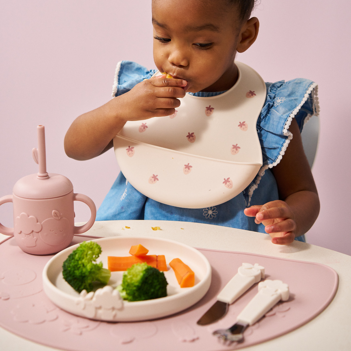 Silicone Placemat - Blushberry