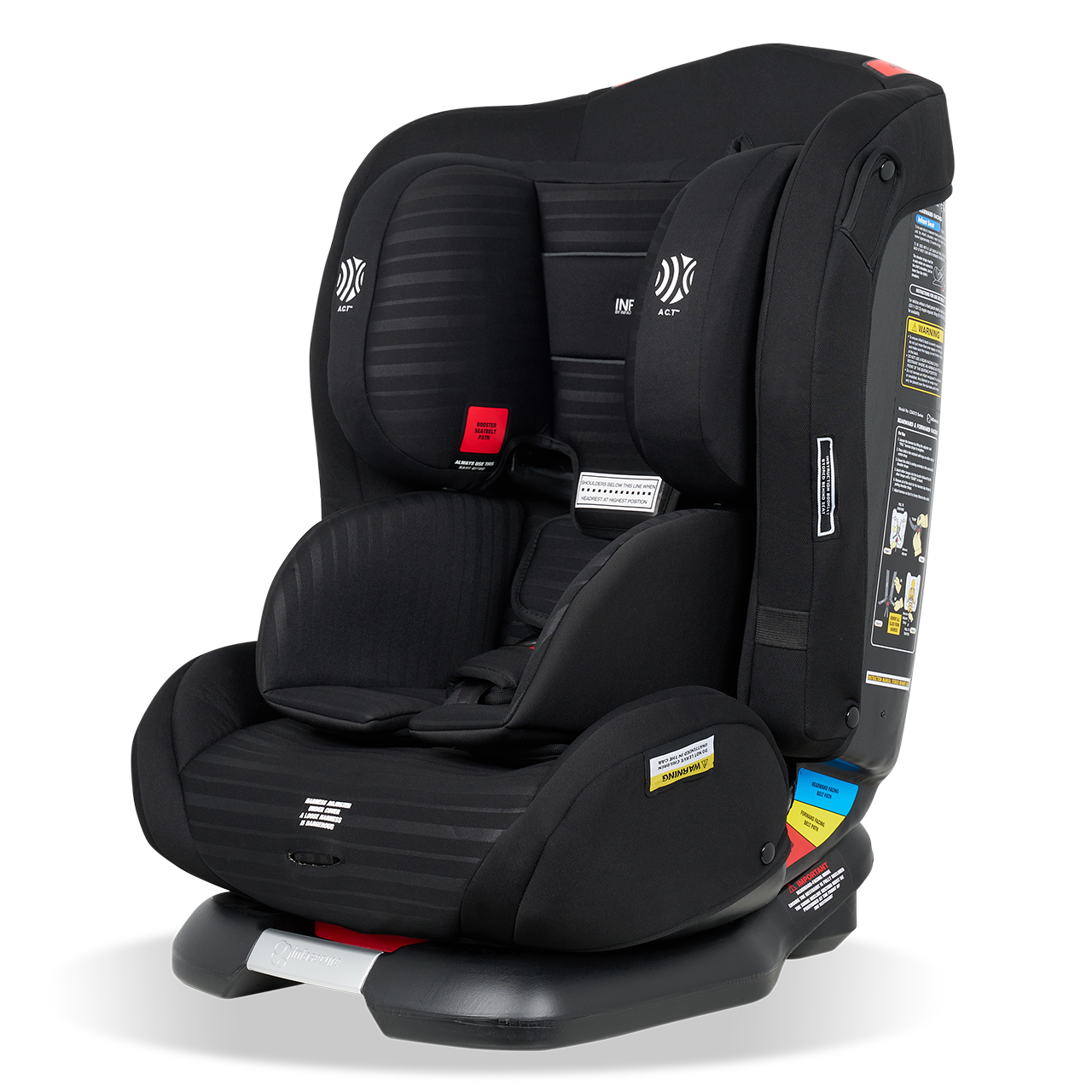 InfaSecure Luxi II Caprice Stripe Convertible Car Seat 0 8 Infa Group