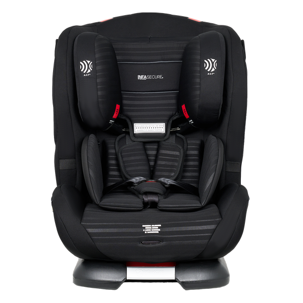 InfaSecure Luxi II Caprice Stripe Convertible Car Seat 0 8 Infa Group