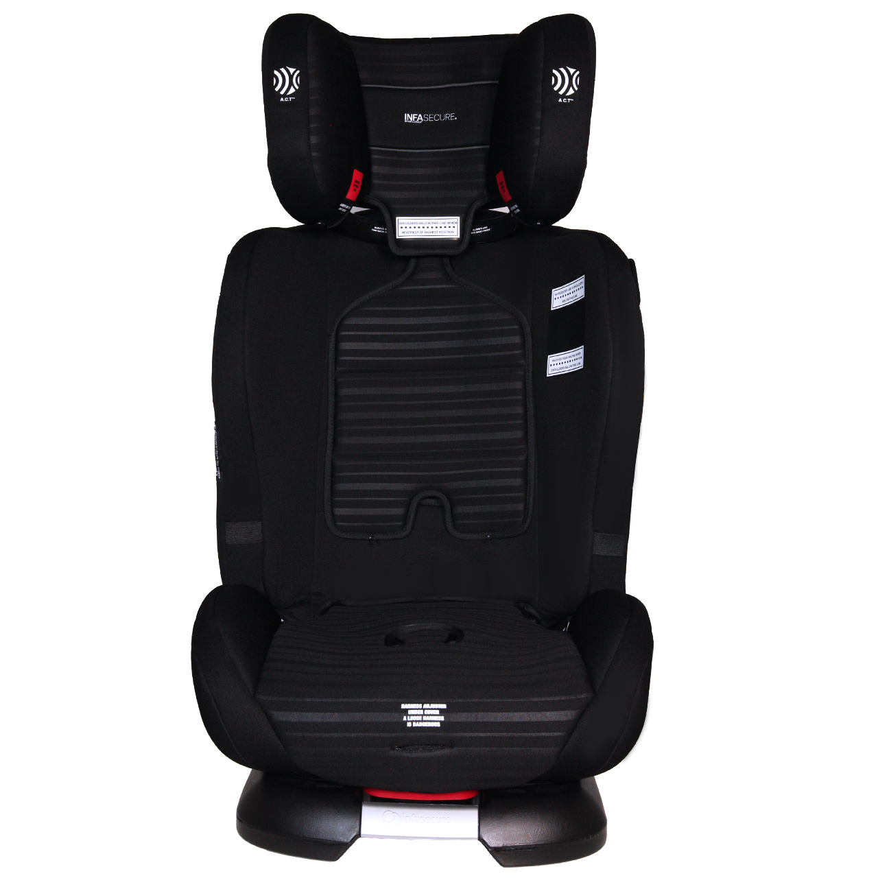 InfaSecure Luxi II Caprice Stripe Convertible Car Seat 0 8 Infa Group