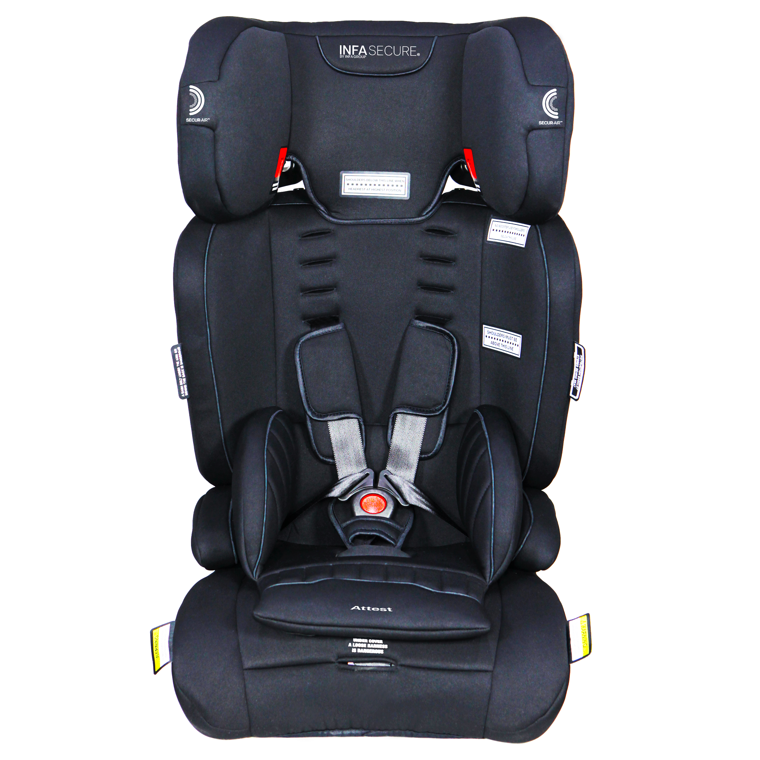 infasecure car seat 6 months to 8 years