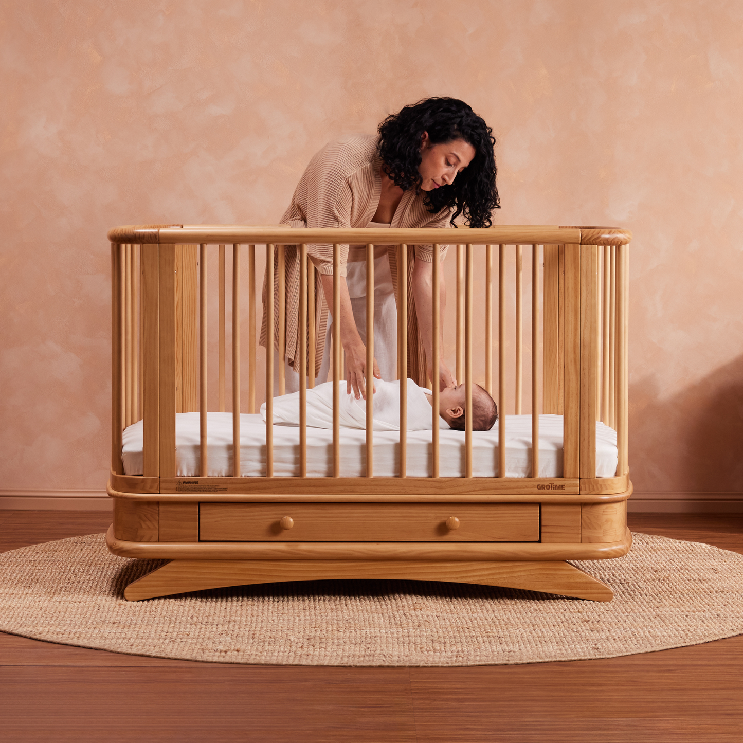 Kingsley Cot - Natural