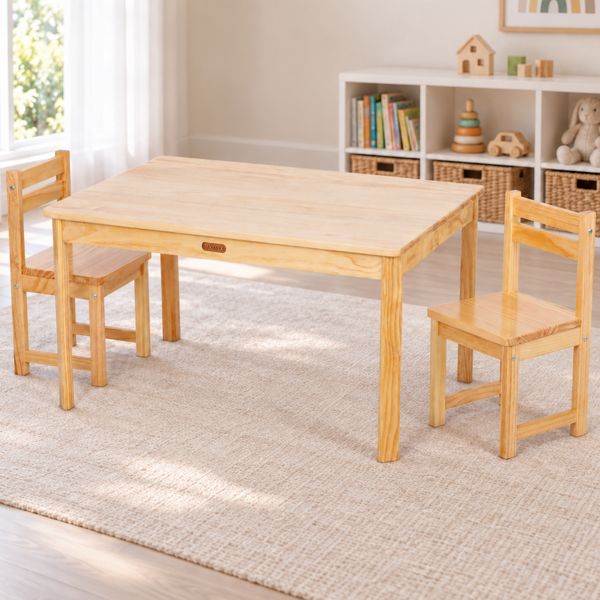 Little Boss Table & Chairs Set - Rectangle
