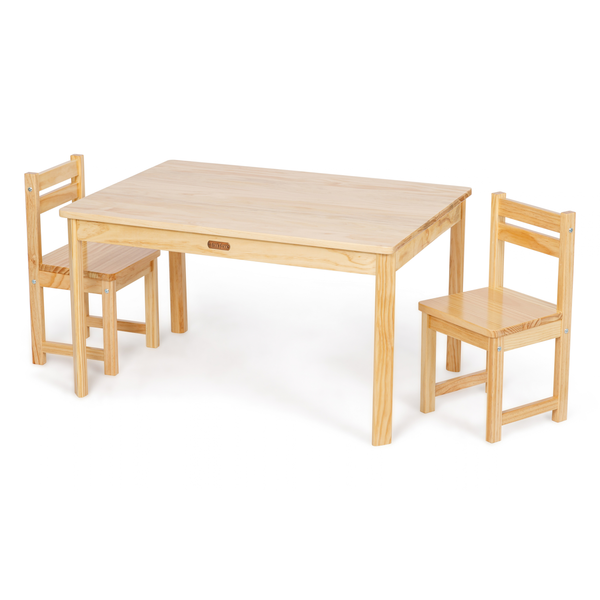 Little Boss Table & Chairs Set - Rectangle
