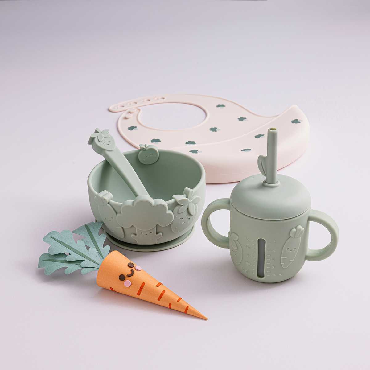 Silicone Multi-Way Cup – Soft Sage