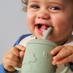 Silicone Multi-Way Cup – Soft Sage