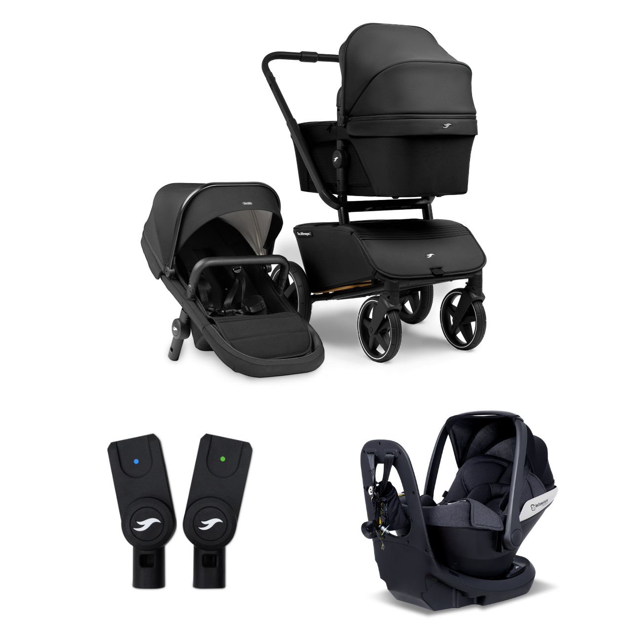 The Jiffle wagon Capsule Bundle (Black)