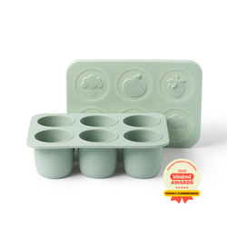 Silicone Food Freezer Tray – Soft Sage