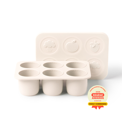 Silicone Food Freezer Tray – Warm Stone