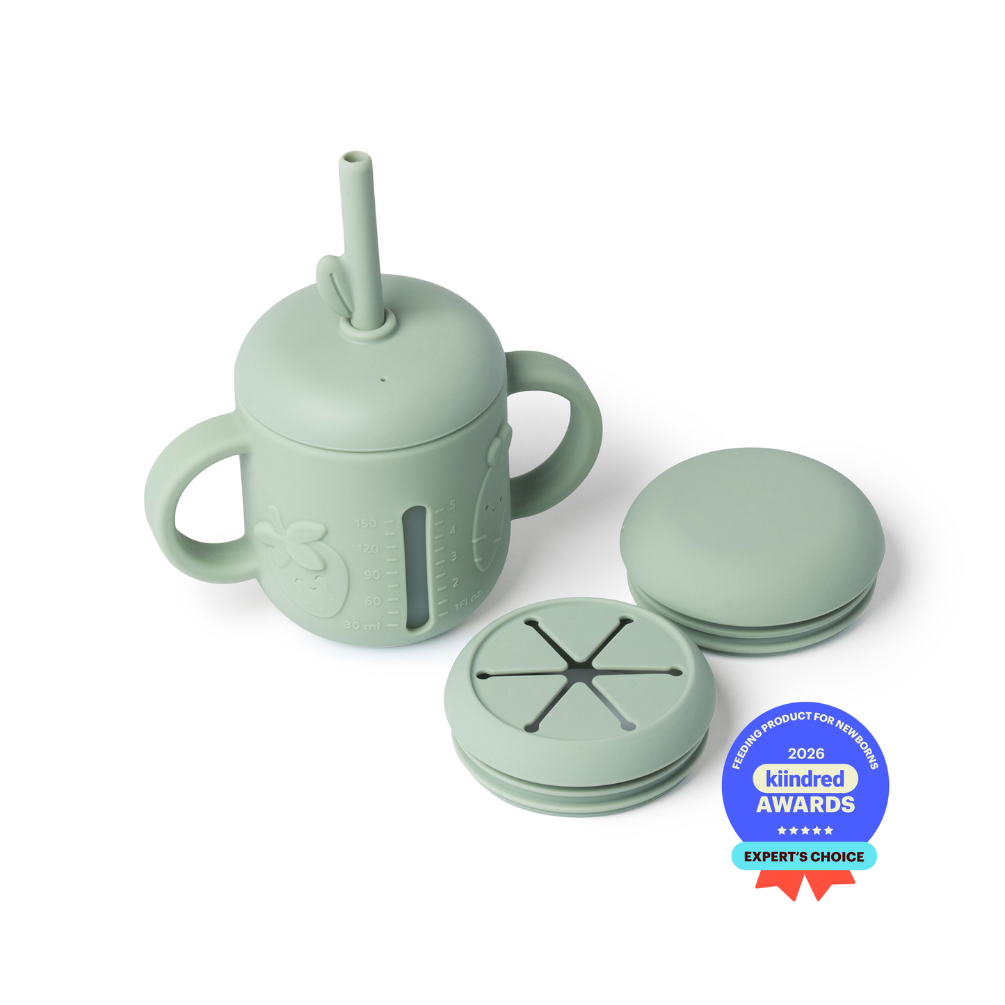 Silicone Multi-Way Cup – Soft Sage