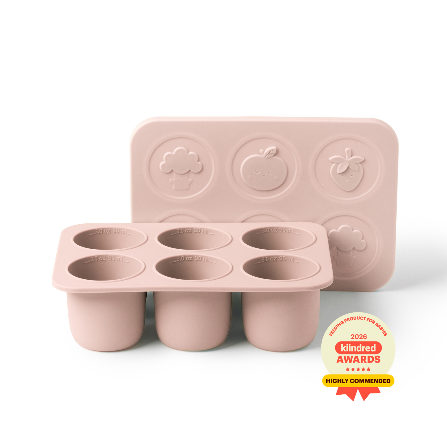 Silicone Food Freezer Tray – Blushberry
