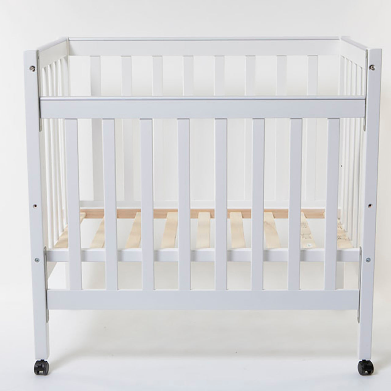 TikkTokk Elm Compact Cot Foam Mattress Package White Infa Group