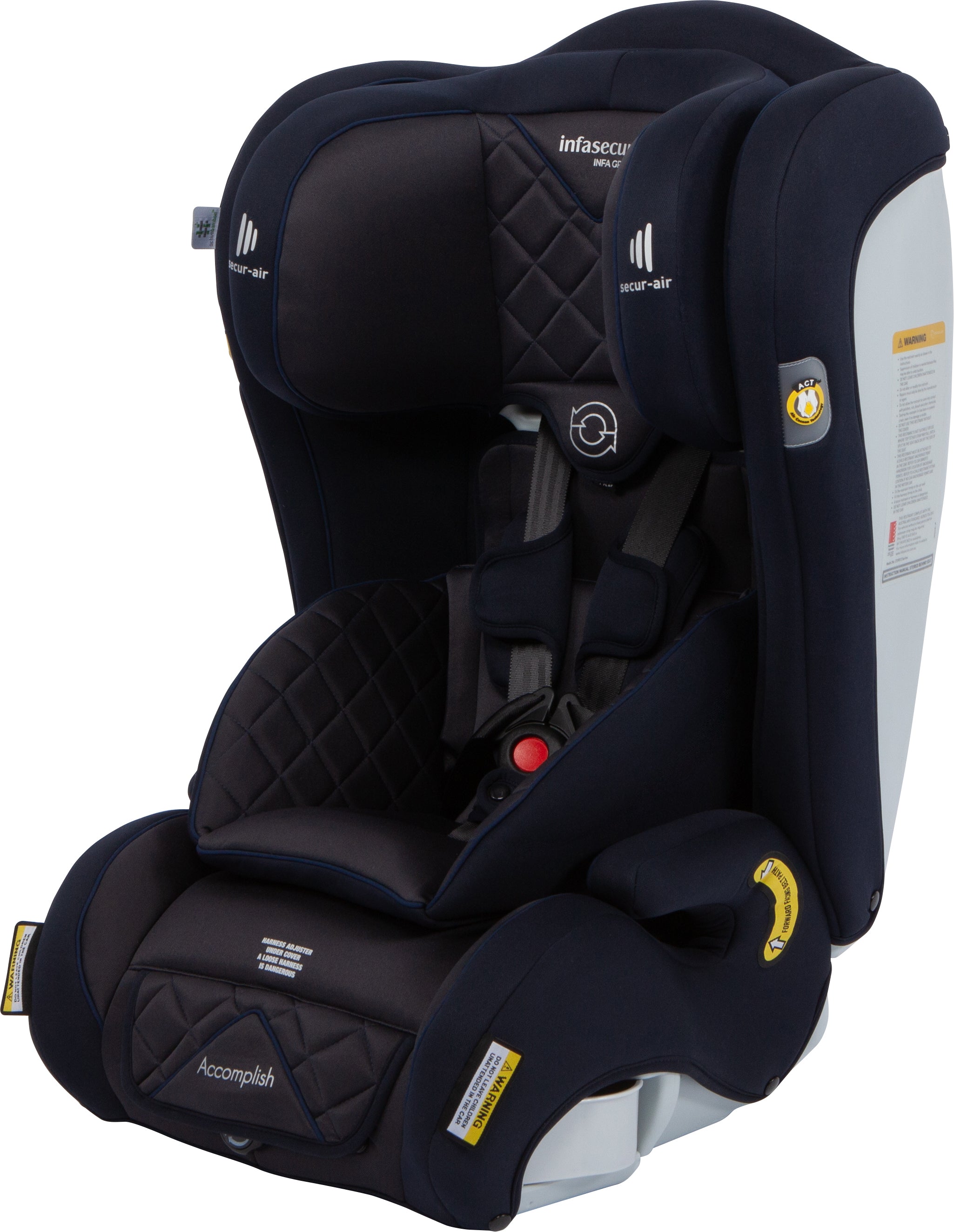 InfaSecure Accomplish More Forward Facing Car Seat 6m 8y Infa Group