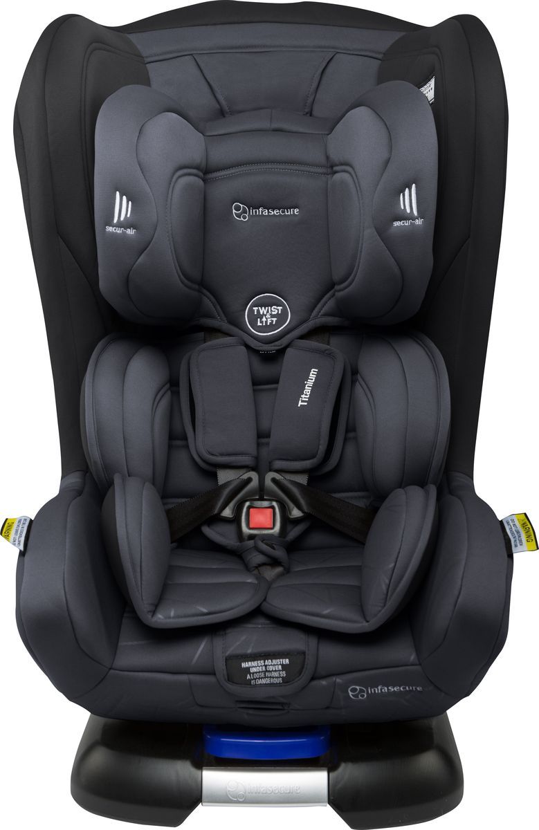Infasecure titanium quantum charcoal top
